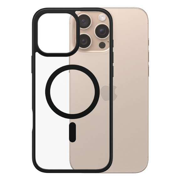 Θήκη HardCase με MagSafe για iPhone 16 Pro Max | Μαύρο | Black | PanzerGlass