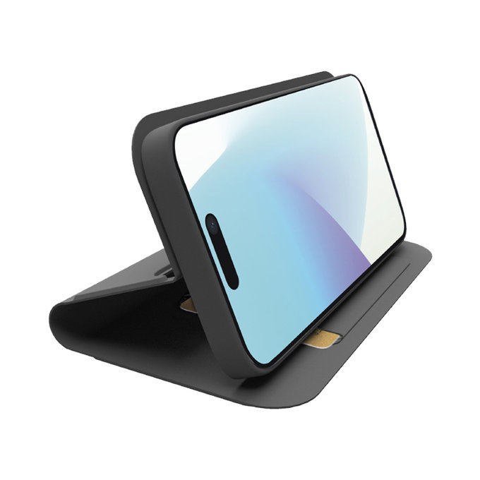 Θήκη Book Wallet Smooth για iPhone 16 Plus | Μαύρο | Black | SBS