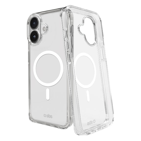 Θήκη Light Mag με MagSafe για iPhone 16 | Transparent | SBS