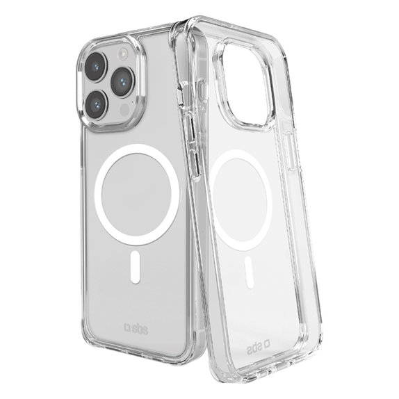 Θήκη Light Mag με MagSafe για iPhone 16 Pro | Transparent | SBS