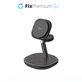 Θήκη MagSafe Charging Stand με Qi2 | Μαύρο | Black | FixPremium