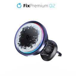 Θήκη MagSafe Car Charger Mini με Qi2 | Μαύρο | Black | FixPremium