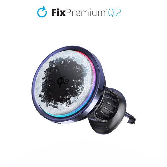 Θήκη MagSafe Car Charger Mini με Qi2 | Μαύρο | Black | FixPremium
