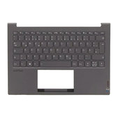 Κάλυμμα C (Υποβραχιόνιο) + Πληκτρολόγιο DE για Lenovo ThinkBook 13X ITG, 77034096, Slate Gray, Genuine Service Pack