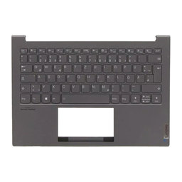 Κάλυμμα C (Υποβραχιόνιο) + Πληκτρολόγιο DE για Lenovo ThinkBook 13X ITG | Slate Grey | 77034096 | Genuine Service Pack