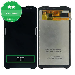 LCD Display με Touch Screen (χωρίς τρύπα) για Zebra TC51 | TC56