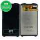 LCD Display με Touch Screen (χωρίς τρύπα) για Zebra TC51 | TC56