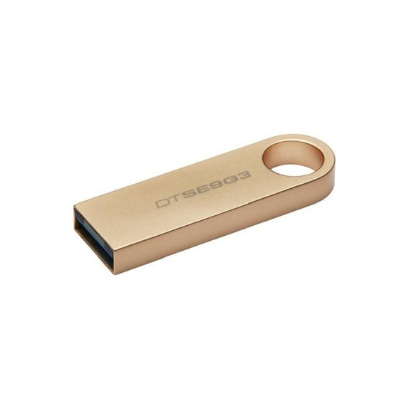 FlashDisk DataTraveler SE9 G3 128 GB, USB 3.0 | Χρυσαφί | Gold | Kingston