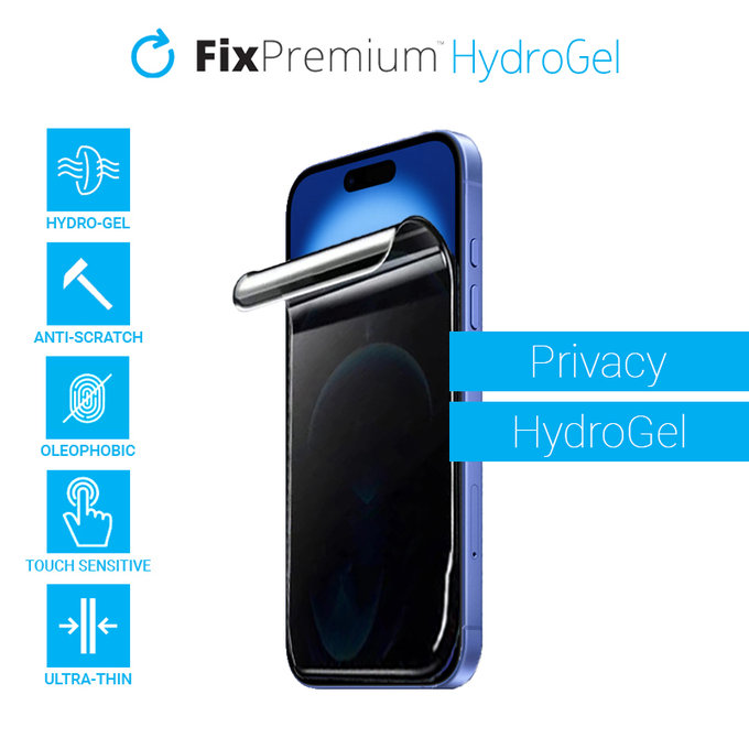 FixPremium - Privacy Screen Protector για Apple iPhone 16 Plus
