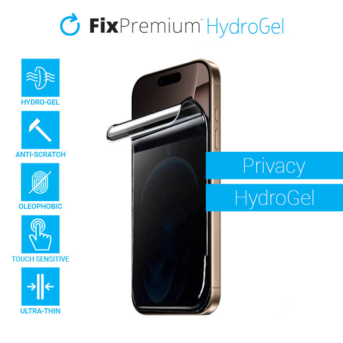 FixPremium - Privacy Screen Protector για Apple iPhone 16 Pro Max