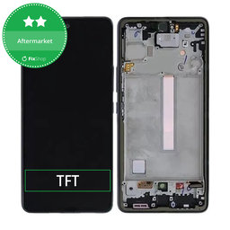 OLED/LCD Display Assembly για Samsung A73 | A736 | Black | Aftermarket