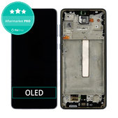 Συγκρότημα οθόνης για Samsung A73, A736, Black