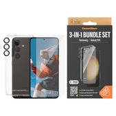 Bundle Hoops + Σκληρυμένο γυαλί UWF + Hard Case D3O για Samsung Galaxy S24, PanzerGlass