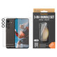 Bundle Hoops + Σκληρυμένο γυαλί UWF + Hard Case D3O για Samsung Galaxy S24, PanzerGlass