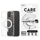 Θήκη Kickstand με MagSafe για iPhone 16 Plus, Ασημί, CARE