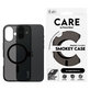 Θήκη Smokey με MagSafe για iPhone 16, Μαύρο, CARE