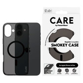 Θήκη Smokey με MagSafe για iPhone 16 Plus, Μαύρο, CARE
