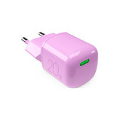 Αντάπτορας Φόρτισης MiniPro USB-C GaN 20W | Κοραλί | Coraltastic | PURO