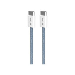 Καλώδιο USB-C / USB-C, 60W, Fabrik FABK4 (1.5m), Μπλε Λιμνοθάλασσα | Blue Lagon | PURO