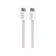 Καλώδιο USB-C / USB-C, 60W, Fabrik FABK4 (1.5m), Αμμώδης Κέλυφος | Sandshell | PURO