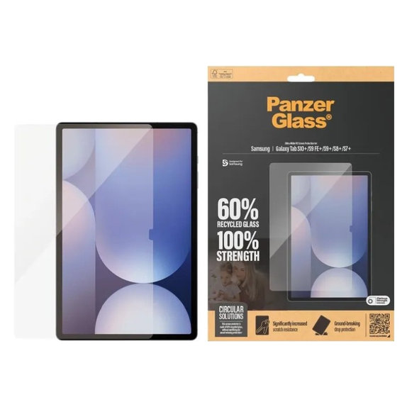 Σκληρυμένο γυαλί UWF για Samsung Galaxy Tab S8/S9 Plus, Διάφανο, PanzerGlass
