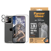 Bundle PicturePerfect + Σκληρυμένο γυαλί UWF + Hard Case D3O για iPhone 15 Pro Max, PanzerGlass