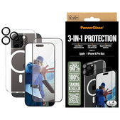 Bundle Hoops + Σκληρυμένο γυαλί UWF + Hard Case για iPhone 16 Pro Max, PanzerGlass