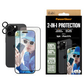 Bundle Hoops + προστατευτικό γυαλί UWF για iPhone 16 Pro, PanzerGlass