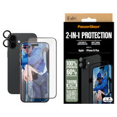 Bundle Hoops + προστατευτικό γυαλί UWF για iPhone 16 Plus, PanzerGlass