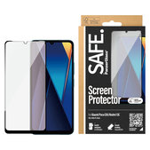Σκληρυμένο γυαλί UWF για Xiaomi Redmi 13C 5G, Μαύρο, SAFE by PanzerGlass