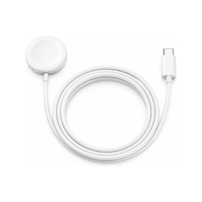 Καλώδιο Φόρτισης για Ρολόι σε USB-C (1.5m), Λευκό | White | FixPremium