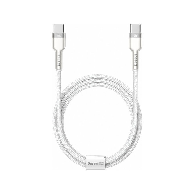 Καλώδιο USB-C / USB-C (1.5m), Λευκό | White | Baseus