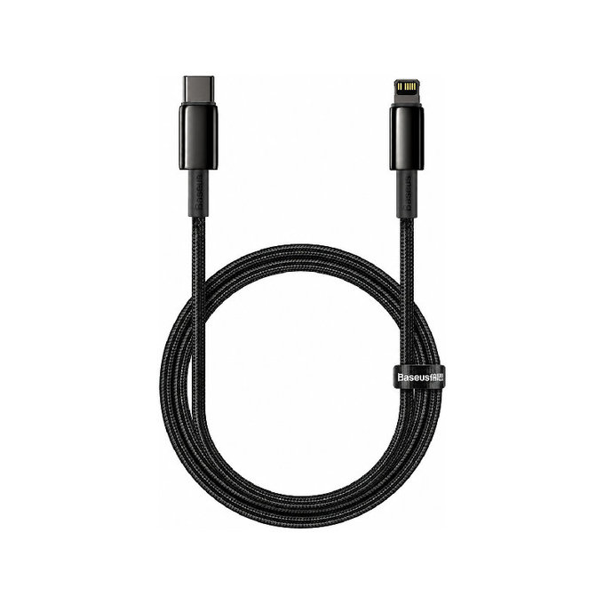 Καλώδιο Lightning / USB-C (1.5m), Μαύρο | Black | Baseus
