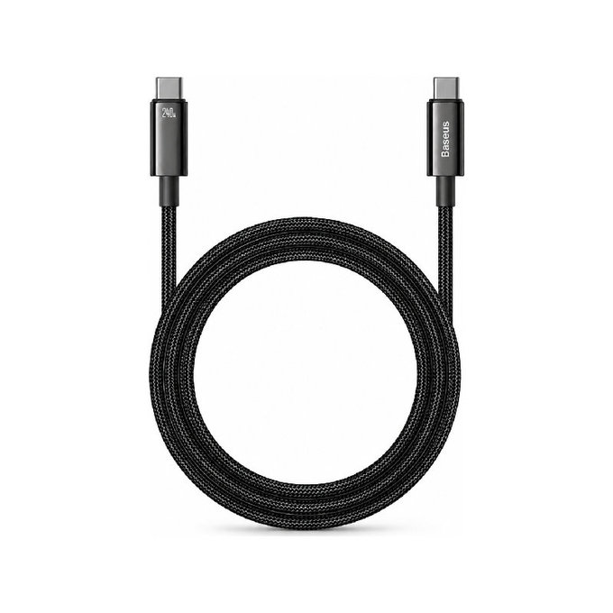 Καλώδιο USB-C / USB-C (1.5m), Μαύρο | Black | Baseus
