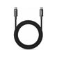 Καλώδιο USB-C / USB-C (1.5m), Μαύρο | Black | Baseus