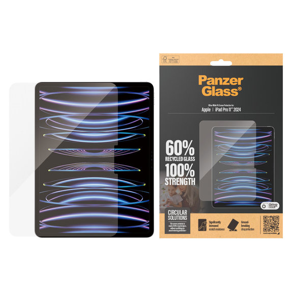 Σκληρυμένο γυαλί UWF για iPad Pro 11'', Διάφανο, PanzerGlass