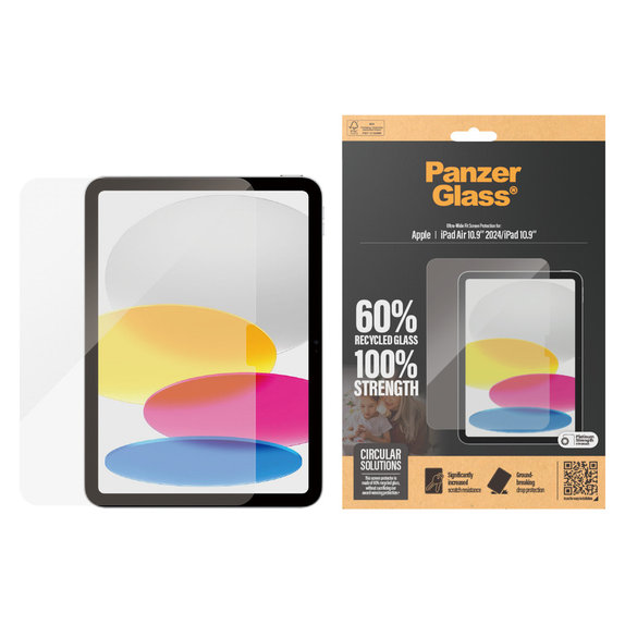 Σκληρυμένο γυαλί UWF για iPad 10,9"/iPad Air 11'', Διάφανο, PanzerGlass