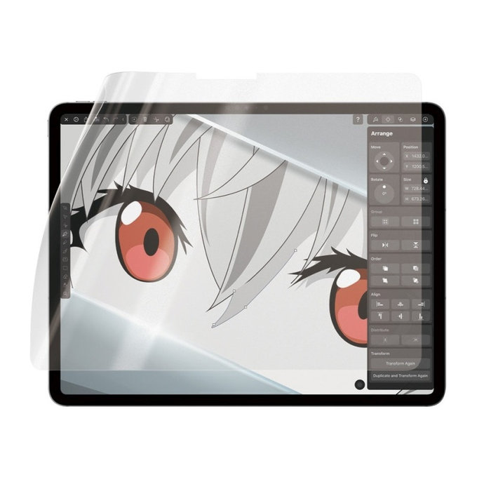 Προστατευτική μεμβράνη GraphicPaper UWF για iPad Pro 12,9", Διάφανο, PanzerGlass