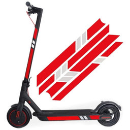 Ανακλαστικά Αυτοκόλλητα (B) για Xiaomi Mi Electric Scooter 1S | 2 M365 | Essential | Pro | Pro 2
