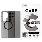Θήκη Smokey με μαύρο QI για Samsung Galaxy S25 Ultra, Μαύρο, PanzerGlass