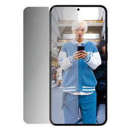 Προστατευτικό Γυαλί UWF Privacy με εφαρμοστή για Galaxy S25 | Transparent | PanzerGlass