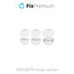 EarTips για AirPods Pro | Σετ 3τμχ (L | S | XS) | λευκό | White | FixPremium