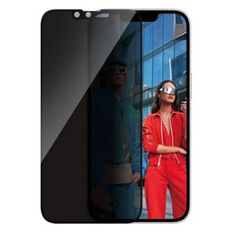 Προστατευτικό Γυαλί UWF Privacy με εφαρμοστή για iPhone 13 | 13 Pro | 14 & 16e | Transparent | PanzerGlass