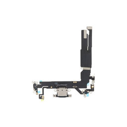Επαφές Φόρτισης + Καλώδιο Flex για iPhone 16 | Μαύρο | Black