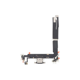 Επαφές Φόρτισης + Καλώδιο Flex για iPhone 16 Plus | Μαύρο | Black