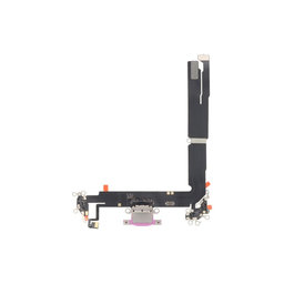 Επαφές Φόρτισης + Καλώδιο Flex για iPhone 16 Plus | Ροζ | Pink