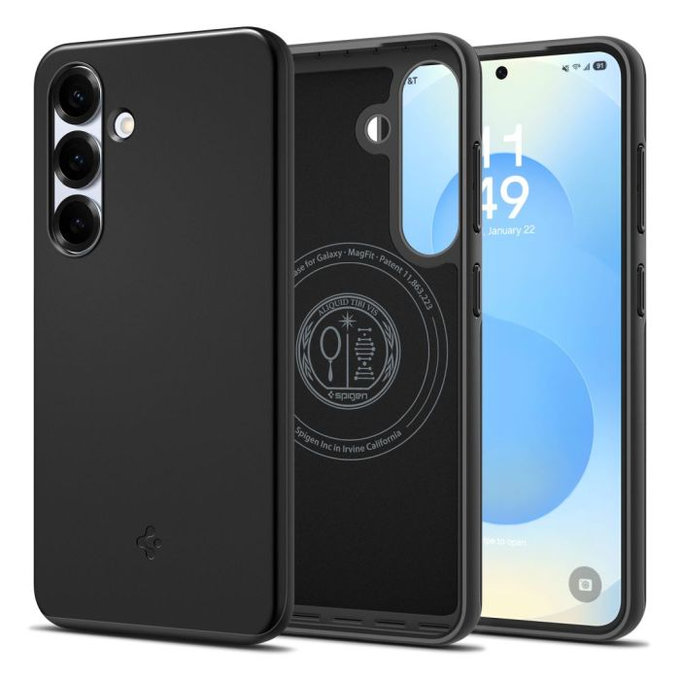 Θήκη Thin Fit με MagSafe για Samsung Galaxy S25 | Μαύρο | Black | Spigen
