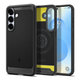 Θήκη Rugged Armor με MagSafe για Samsung S25 | Matte Black | Spigen