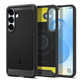 Θήκη Rugged Armor με MagSafe για Samsung S25 | Matte Black | Spigen
