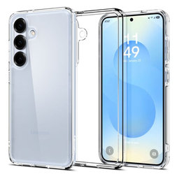 Θήκη Ultra Hybrid για Samsung S25 | Crystal Clear | Spigen